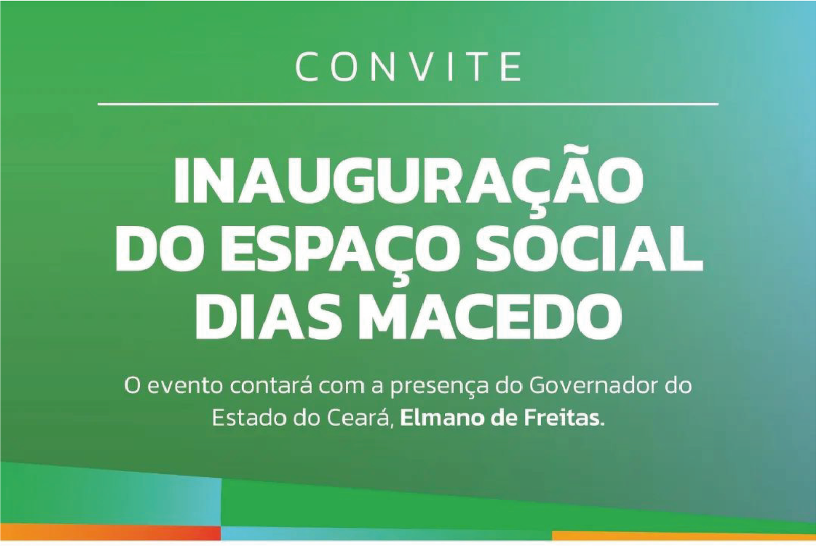 Inauguração do Espaço Social