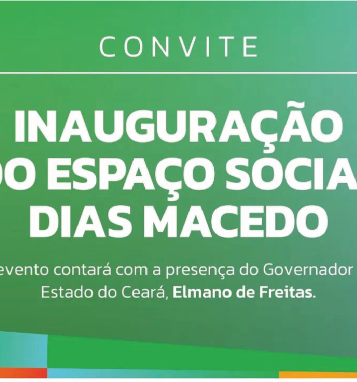 Inauguração do Espaço Social