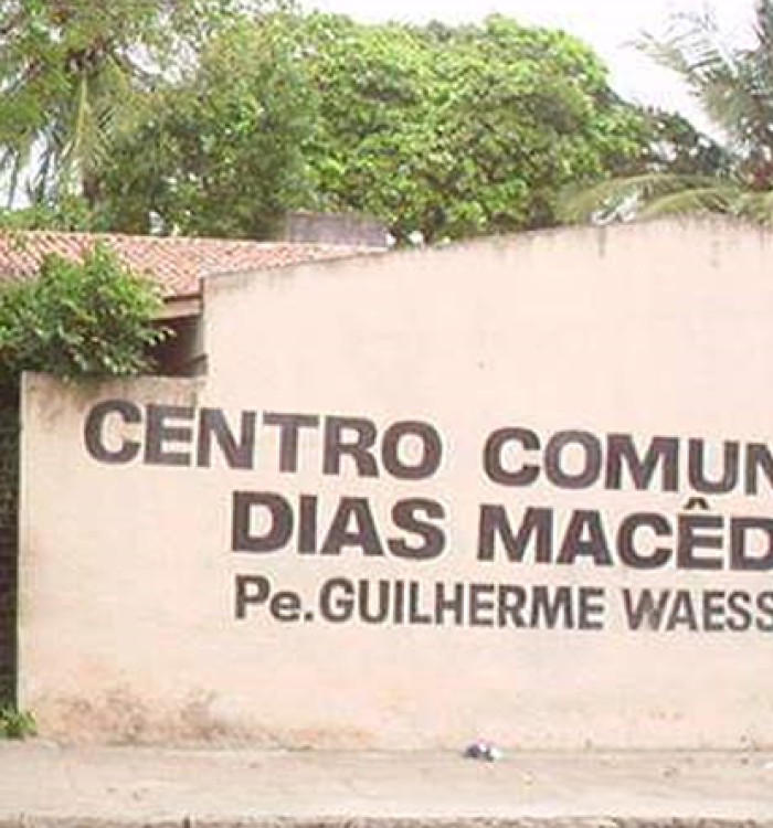 O centro comunitário Pe. Guilherme Waessen